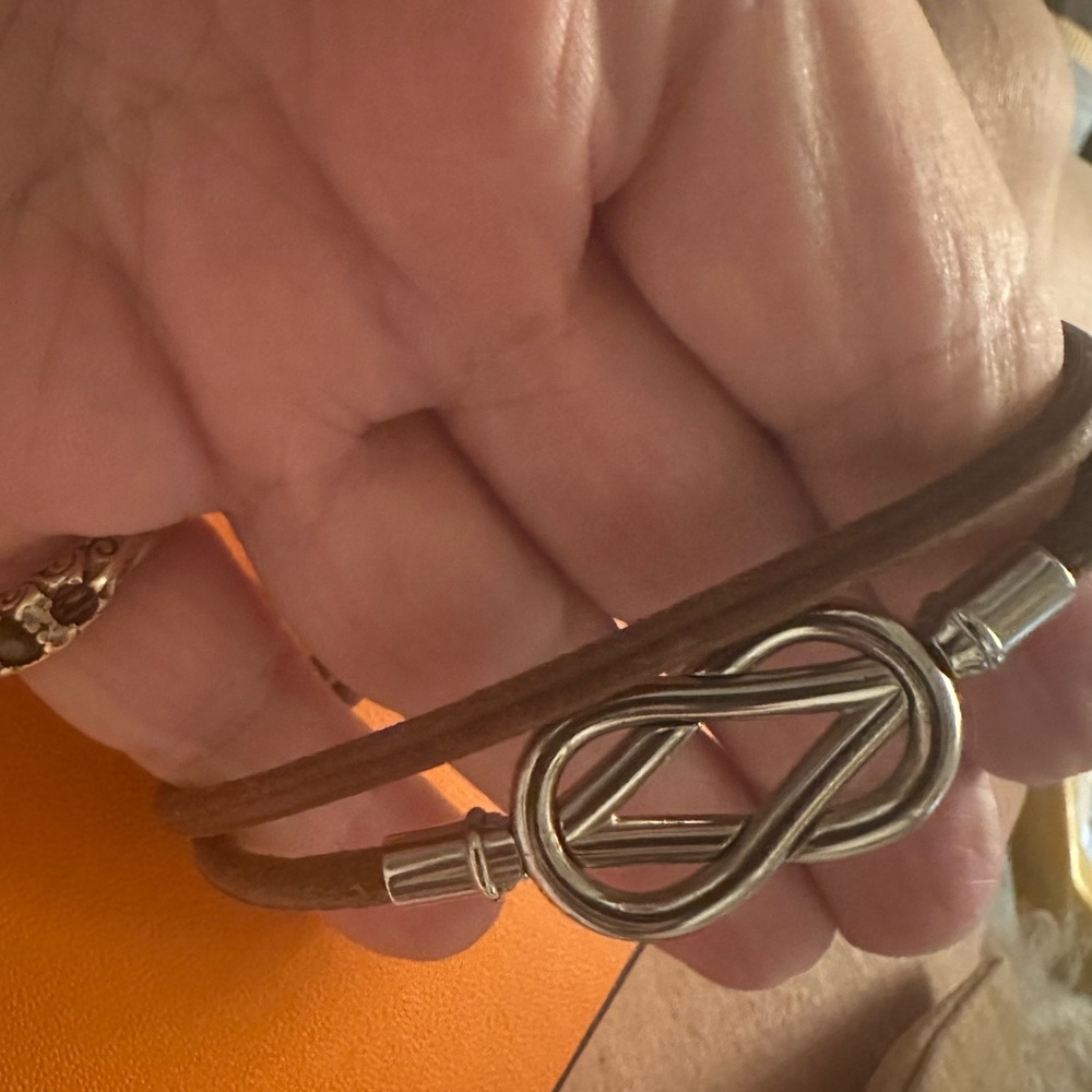 Authentic Hermes Atame Interlocking Bracelet/Chok… - image 8